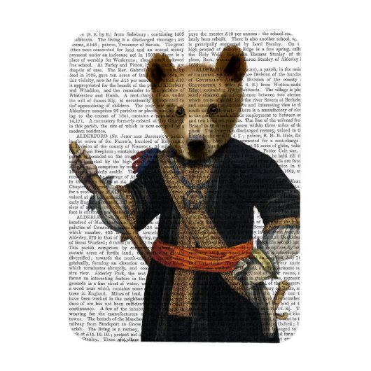 Beer in Blauwe Robes 2 Magneet (Verticaal)