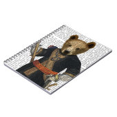 Beer in Blauwe Robes 2 Notitieboek (Linkerzijde)