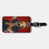 Beer in Blauwe Robes 3 Bagagelabel (Voorkant horizontaal)