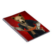 Beer in Blauwe Robes 3 Notitieboek (Rechterzijde)