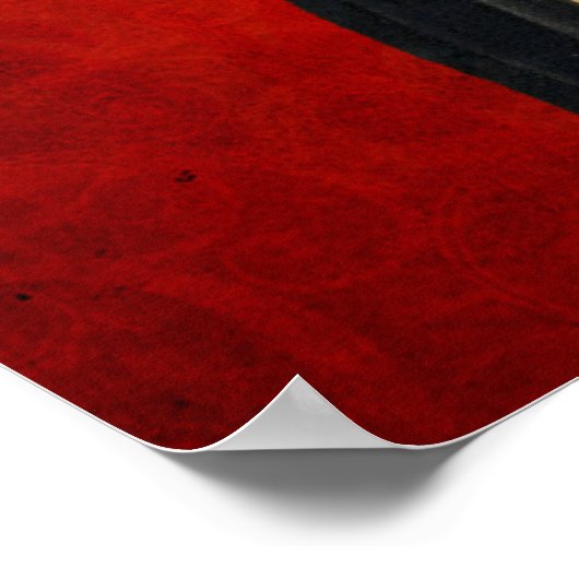 Beer in Blauwe Robes Poster (Hoek)