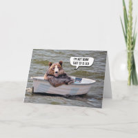 Beer in Boat 59th Birthday Humor