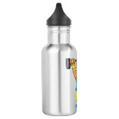 Beer in Bodybuilding met Barbell Waterfles (Links)