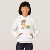 Beer in de herfst, stut Beer, Beer met Pet, blader (Voorkant volledig)