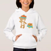 Beer in de herfst, stut Beer, Beer met Pet, blader (Voorkant)