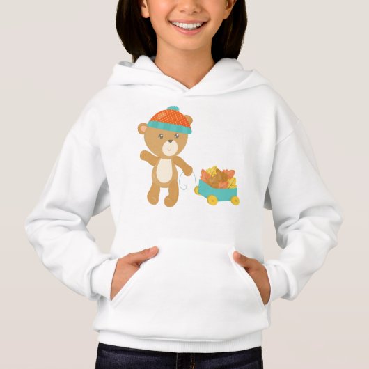 Beer in de herfst, stut Beer, Beer met Pet, blader (Voorkant)