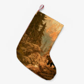 Beer in de Rocky Mountainsbeer, bruin, dierlijk, g Kleine Kerstsok (Voorkant (Hangend))