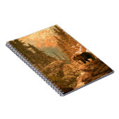 Beer in de Rocky Mountainsbeer, bruin, dierlijk, g Notitieboek (Rechterzijde)