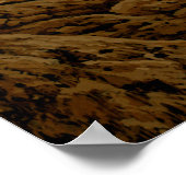 Beer in de Rocky Mountainsbeer, bruin, dierlijk, g Poster (Hoek)