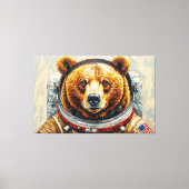 BEER IN DE RUIMTE-10 CANVAS AFDRUK (Voorkant)