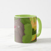 Beer in de Struik Mok (Voorkant rechts)