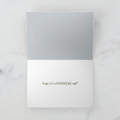 Beer in Dinghy voor geboortedag Kaart (Binnen)