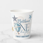 Beer in een ballon 236ml Paper Cup Papieren Bekers (Achterkant)