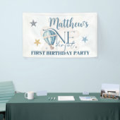 Beer in een ballon 91cm x 152cm Party Banner (Beurs)