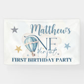 Beer in een ballon 91cm x 152cm Party Banner (Horizontaal)