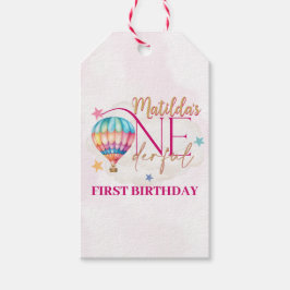 Beer in een ballon Luxe Matte Gift Labels Cadeaulabel
