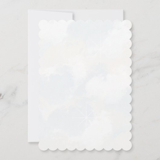 Beer in een ballon ONEderful 1st Birthday Invites Kaart (Achterkant)