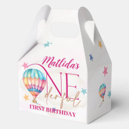 Beer in een ballon ONEderful 1st Birthday Party Bo Bedankdoosjes