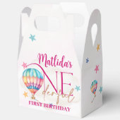 Beer in een ballon ONEderful 1st Birthday Party Bo Bedankdoosjes (Open)