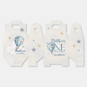 Beer in een ballon ONEderful 1st Birthday Party Bo Bedankdoosjes (Ongevouwen)