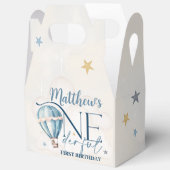 Beer in een ballon ONEderful 1st Birthday Party Bo Bedankdoosjes (Open)