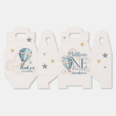 Beer in een ballon ONEderful 1st Birthday Party Bo Bedankdoosjes (Ongevouwen)