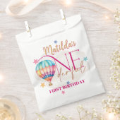 Beer in een ballon witte gunst zakken bedankzakje (Geknipt)