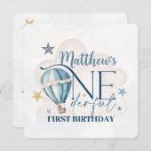 Beer in een ballonflat Dank u Kaarten (Voorkant / Achterkant)