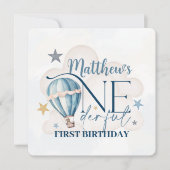 Beer in een ballonflat Dank u Kaarten (Voorkant)