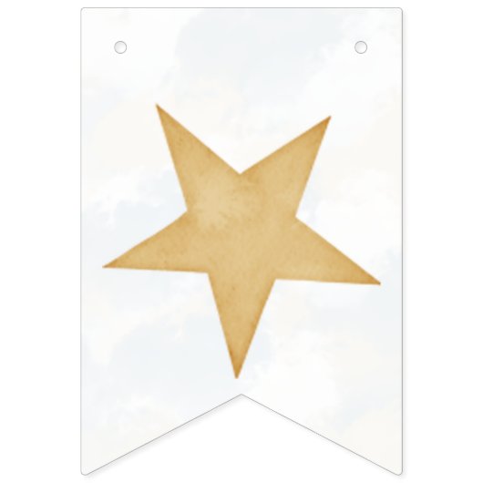 Beer in een ballonpartij Bunting Banner (Eerste vlag)