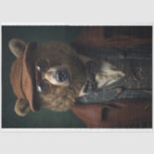 Beer in Gentleman's Clothing 2 Decoupage Paper Tissuepapier (Voorkant)