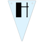 Beer in grasland verjaardag vlaggetjes (Tweede vlag)