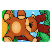 Beer in grassland magneet (Horizontaal)