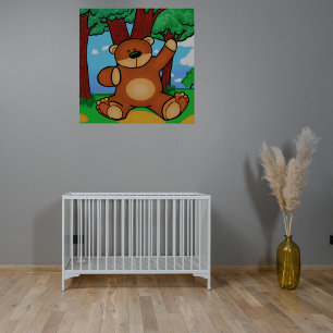 Beer in grassland perfect poster