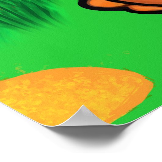 Beer in grassland poster (Hoek)