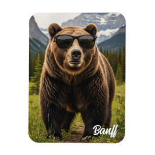 Beer in het Banff National Park Magneet