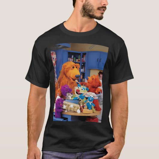 Beer in het Big Blue House T-shirt (Voorkant)