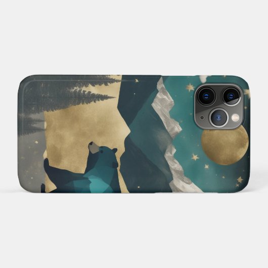Beer in het Moonlight Design Case-Mate iPhone Case (Achterkant (horizontaal))
