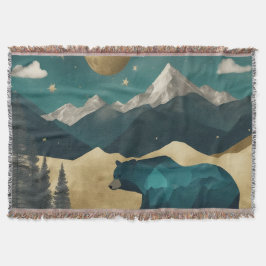 Beer in het Moonlight Design Deken