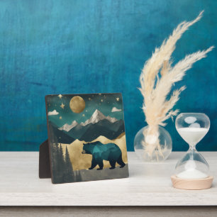 Beer in het Moonlight Design Fotoplaat