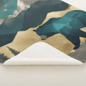 Beer in het Moonlight Design Sherpa Deken (3/4)