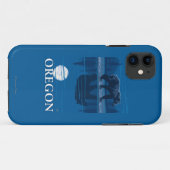 Beer in het Moonlight-Poster voor reisreizen Case-Mate iPhone Case (Achterkant (horizontaal))