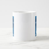 Beer in het Moonlight-Poster voor reisreizen Grote Koffiekop (Voorkant)