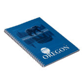 Beer in het Moonlight-Poster voor reisreizen Notitieboek (Rechterzijde)