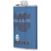 Beer in het Nationaal Park Moonlight - Denali, Ala Heupfles (Links)