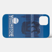Beer in het Nationaal Park Moonlight - Yellowstone Case-Mate iPhone Case (Achterkant (horizontaal))