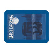 Beer in het Nationaal Park Moonlight - Yellowstone Magneet (Horizontaal)