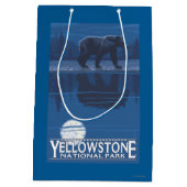 Beer in het Nationaal Park Moonlight - Yellowstone Medium Cadeauzakje (Achterkant)