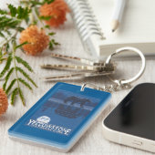 Beer in het Nationaal Park Moonlight - Yellowstone Sleutelhanger (Voorkant Rechts)