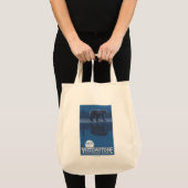 Beer in het Nationaal Park Moonlight - Yellowstone Tote Bag (Voorkant (product))